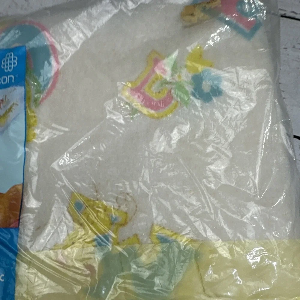 Vintage Downy Dream by Beacon Baby Blanket NIP Animals ABCs 40x45 Made in USA
